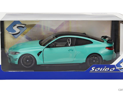 BMW 4-SERIES M4 Coupe Competition (G82) 2025 1:18 Solido tyrkysová