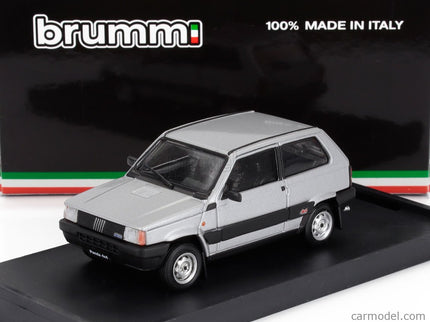 Fiat Panda 4x4 Supernova 1986 1:43 Brumm sivá - sivá metalická