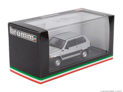 Fiat Panda 4x4 Supernova 1986 1:43 Brumm sivá - sivá metalická