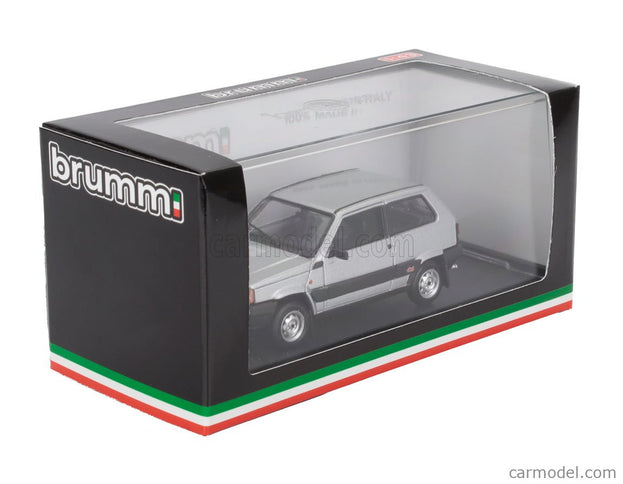 Fiat Panda 4x4 Supernova 1986 1:43 Brumm sivá - sivá metalická