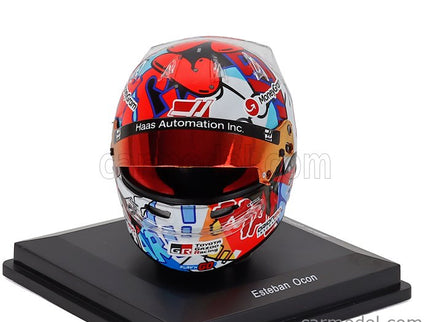 Bell Helmet Helma F1 Esteban Ocon Team Moneygram Haas N°31 Miami GP 2025 1:5 Spark Model rôzne farby