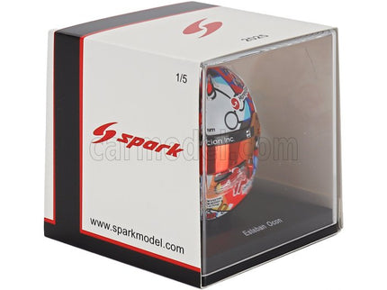 Bell Helmet Helma F1 Esteban Ocon Team Moneygram Haas N°31 Miami GP 2025 1:5 Spark Model rôzne farby