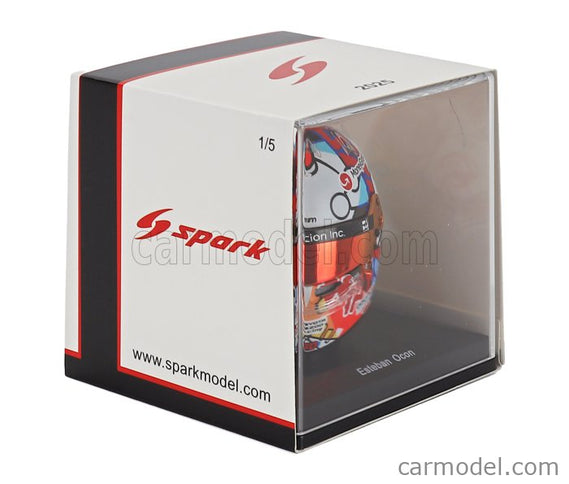 Bell Helmet Helma F1 Esteban Ocon Team Moneygram Haas N°31 Miami GP 2025 1:5 Spark Model rôzne farby