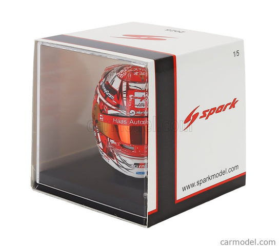 Bell Helmet Helma F1 Esteban Ocon Team Moneygram Haas N°31 China GP 2025 1:5 Spark Model červená biela