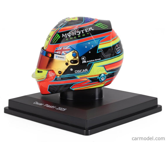 Bell Helmet Helma F1 Oscar Piastri Team Mclaren N°81 Sezóna 2025 1:5 Spark Model rôzne farby