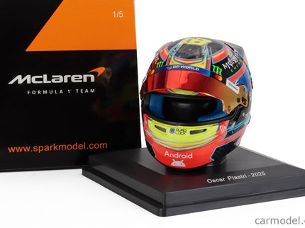 Bell Helmet Helma F1 Oscar Piastri Team Mclaren N°81 Sezóna 2025 1:5 Spark Model rôzne farby