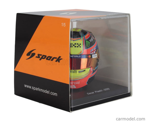 Bell Helmet Helma F1 Oscar Piastri Team Mclaren N°81 Sezóna 2025 1:5 Spark Model rôzne farby