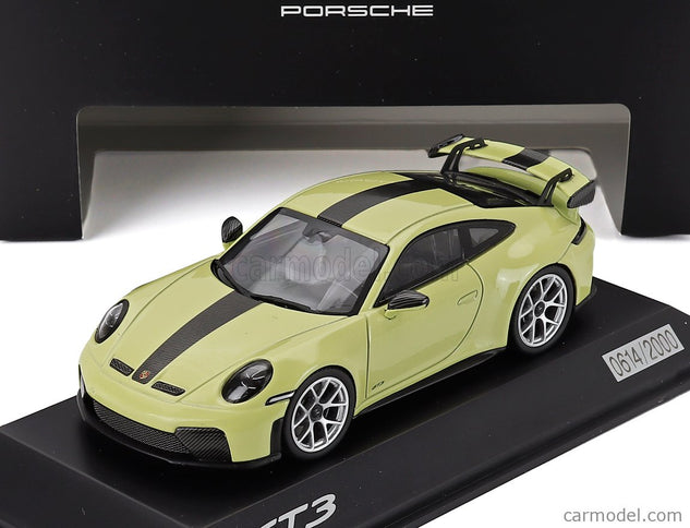 Porsche 911 992-2 GT3 Coupe 2024 1:43 Spark Model Cartagena žltá