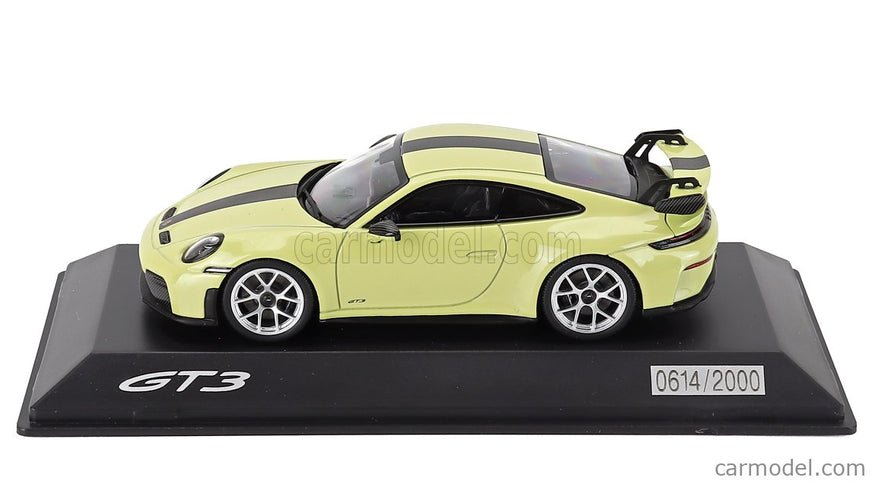 Porsche 911 992-2 GT3 Coupe 2024 1:43 Spark Model Cartagena žltá