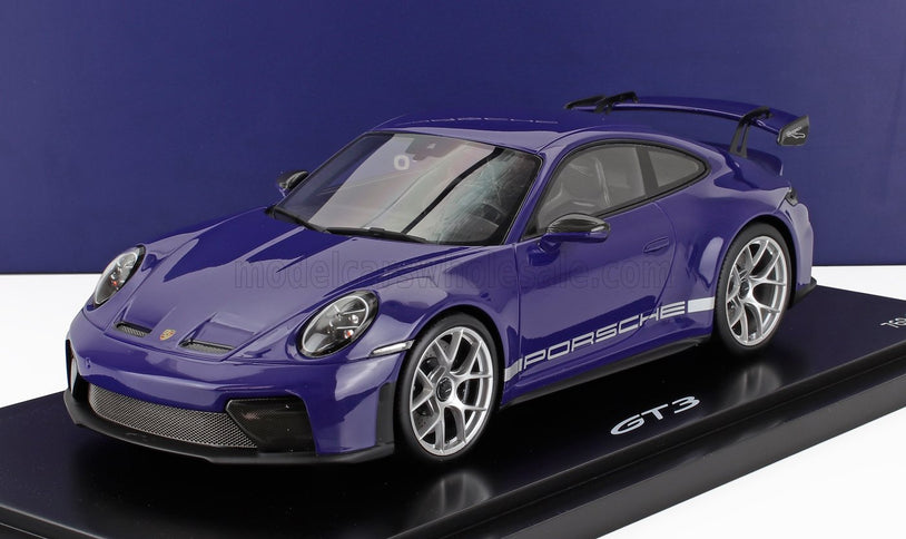 PORSCHE | 911 992-2 GT3 COUPE 2024 - CON VETRINA - WITH SHOWCASE | ULTRAVIOLET