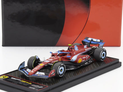 FERRARI | F1  SF-24 TEAM SCUDERIA FERRARI N 55 5th MIAMI GP 2024 CARLOS SAINZ | RED LIGHT BLUE