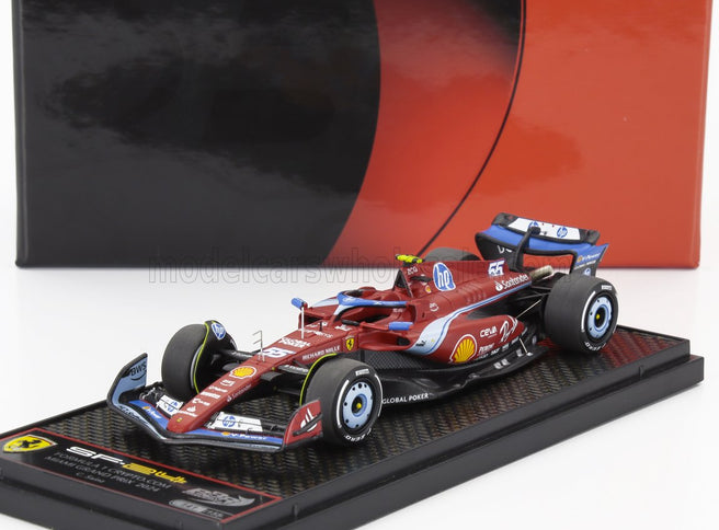 FERRARI | F1  SF-24 TEAM SCUDERIA FERRARI N 55 5th MIAMI GP 2024 CARLOS SAINZ | RED LIGHT BLUE