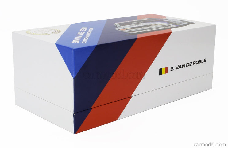 BMW 3-SERIES M3 (E30) Team Zakspeed Bmw N°2 Champion DTM Sezóna 1987 Eric Van De Poele 1:18 Werk83 biela modrá červená