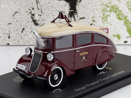 SINGER | POPULAR VIENA CAPELLANES GREAT BRITAIN - SPAIN 1935 | RED IVORY