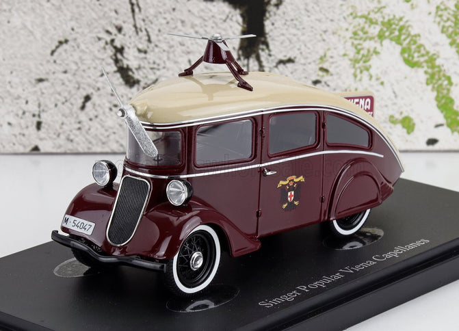 SINGER | POPULAR VIENA CAPELLANES GREAT BRITAIN - SPAIN 1935 | RED IVORY