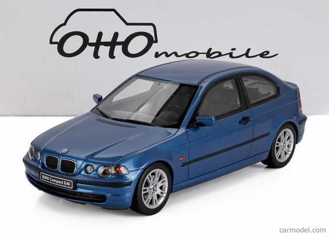 BMW 3-SERIES 318 Ti Compact (E46) 2002 1:18 Otto Mobile modrá