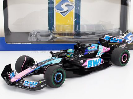 ALPINE | F1  A524 TEAM BWT ALPINE N 31 BRAZILIAN GP 2024 ESTEBAN OCON | BLACK BLUE PINK