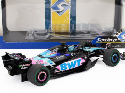 ALPINE | F1  A524 TEAM BWT ALPINE N 31 BRAZILIAN GP 2024 ESTEBAN OCON | BLACK BLUE PINK