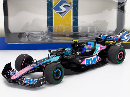 ALPINE | F1  A524 TEAM BWT ALPINE N 10 BRAZILIAN GP 2024 PIERRE GASLY | BLACK BLUE PINK