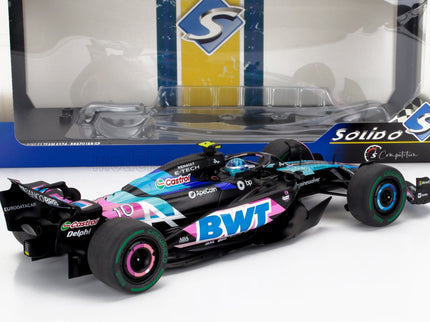 ALPINE | F1  A524 TEAM BWT ALPINE N 10 BRAZILIAN GP 2024 PIERRE GASLY | BLACK BLUE PINK