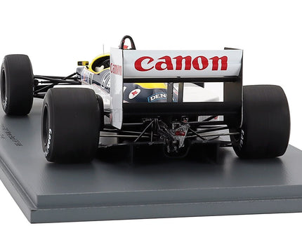 Williams F1 FW11 Honda Team Williams N°6 Víťaz Brazilian GP 1986 Nelson Piquet 1:18 Spark Model modrá žltá biela