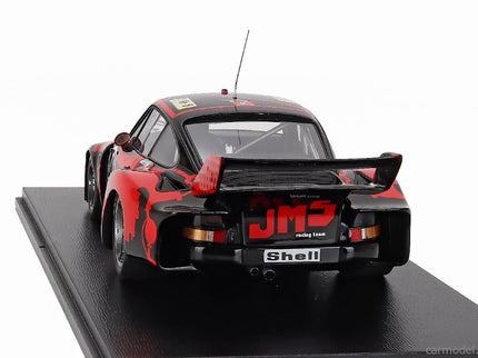 Porsche 935 2.9L F6 Turbo Team Jms Racing N°40 3. Miesto 24h Le Mans 1977 Claude Ballot Lena - Peter Gregg 1:18 Spark Model červená čierna