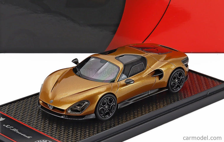 ALFA ROMEO 33 Stradale 2025 1:43 BBR Models žltá Ocra - Ochre
