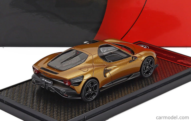 ALFA ROMEO 33 Stradale 2025 1:43 BBR Models žltá Ocra - Ochre