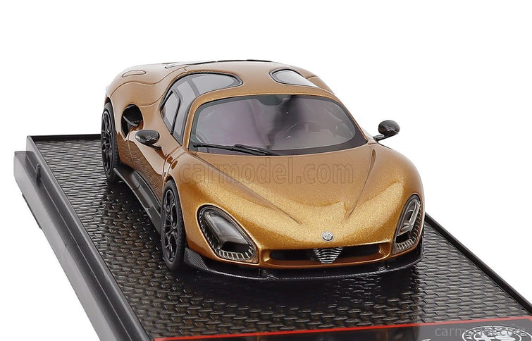 ALFA ROMEO 33 Stradale 2025 1:43 BBR Models žltá Ocra - Ochre
