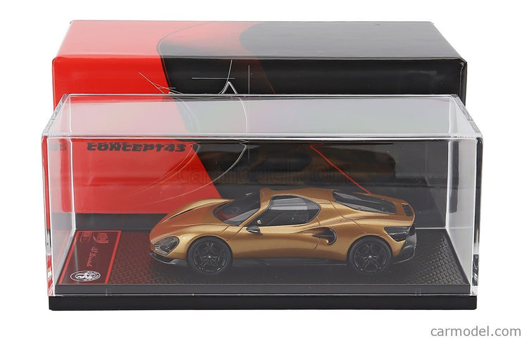 ALFA ROMEO 33 Stradale 2025 1:43 BBR Models žltá Ocra - Ochre