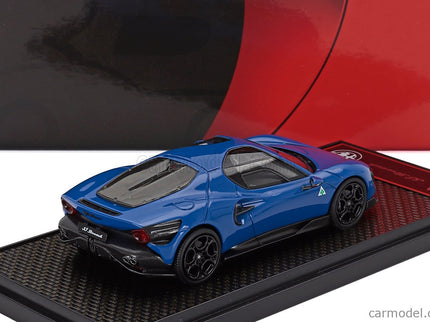 ALFA ROMEO 33 Stradale 2025 1:43 BBR Models modrá Reale - modrá
