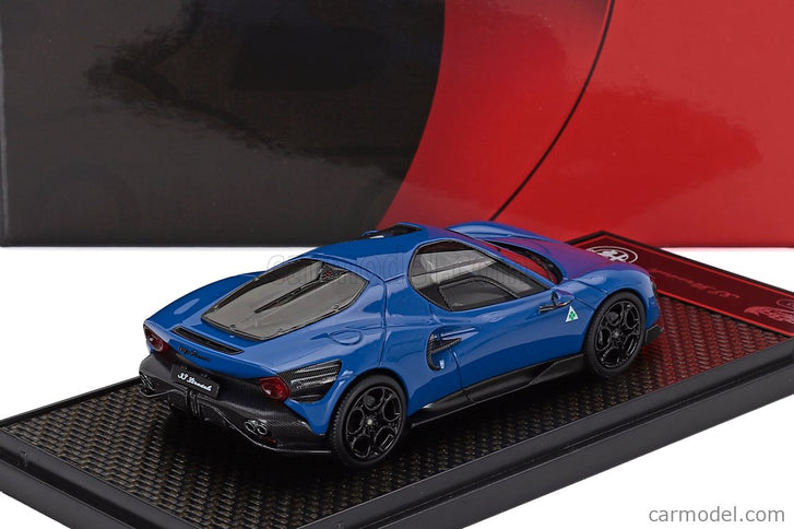 ALFA ROMEO 33 Stradale 2025 1:43 BBR Models modrá Reale - modrá