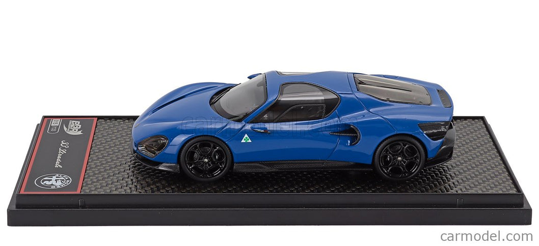 ALFA ROMEO 33 Stradale 2025 1:43 BBR Models modrá Reale - modrá