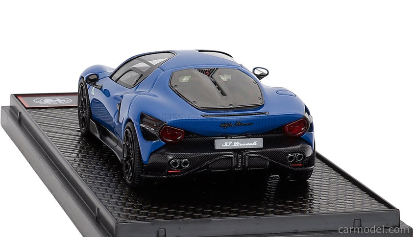 ALFA ROMEO 33 Stradale 2025 1:43 BBR Models modrá Reale - modrá