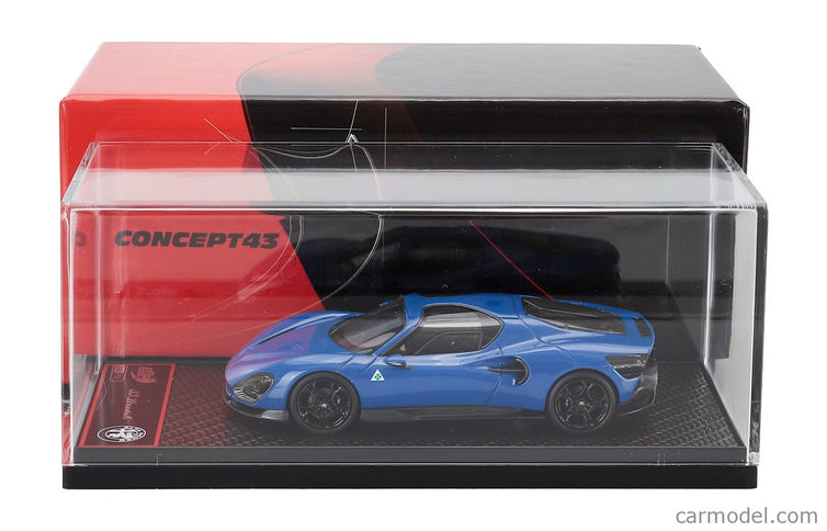 ALFA ROMEO 33 Stradale 2025 1:43 BBR Models modrá Reale - modrá