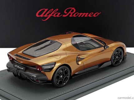 ALFA ROMEO 33 Stradale 2025 1:18 BBR Models Ocra - Ochre