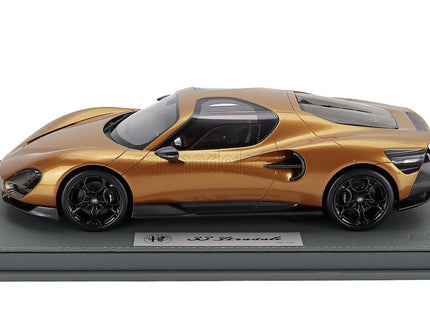 ALFA ROMEO 33 Stradale 2025 1:18 BBR Models Ocra - Ochre
