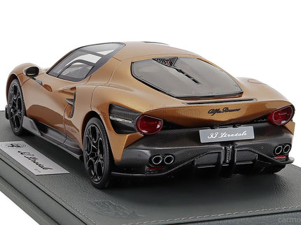 ALFA ROMEO 33 Stradale 2025 1:18 BBR Models Ocra - Ochre