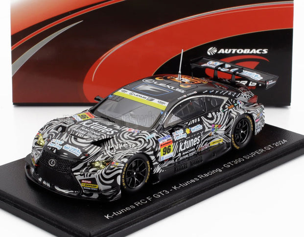 LEXUS | RC F GT3 TEAM K-TUNES RACING N 96 GT300 CLASS SUPER GT 2024 MORIO NITTA - SHINICHI TAKAGI | BLACK WHITE