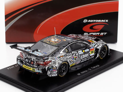 LEXUS | RC F GT3 TEAM K-TUNES RACING N 96 GT300 CLASS SUPER GT 2024 MORIO NITTA - SHINICHI TAKAGI | BLACK WHITE