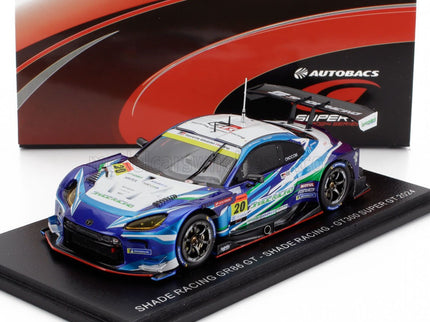 TOYOTA | GR86 GT TEAM SHADE RACING N 20 GT300 CLASS SUPER GT 2024 KATSUYUKI HIRANAKA - EIJIRO SHIMIZU | BLUE WHITE
