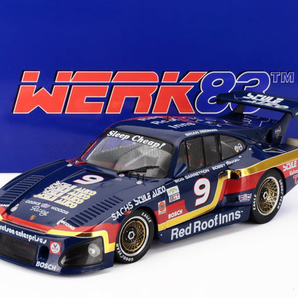 PORSCHE | 935 K3 3.2L TWIN TURBO TEAM GARRETSON N 9 WINNER 24h DAYTONA 1981 BOB GARRETSON - BOBBY RAHAL - BRIAN REDMAN | BLUE GOLD RED