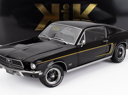 FORD USA | MUSTANG GT FASTBACK COUPE 1968 | BLACK