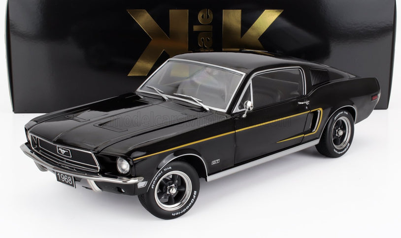 FORD USA | MUSTANG GT FASTBACK COUPE 1968 | BLACK