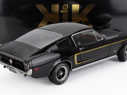 FORD USA | MUSTANG GT FASTBACK COUPE 1968 | BLACK