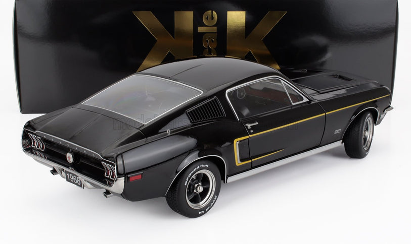FORD USA | MUSTANG GT FASTBACK COUPE 1968 | BLACK