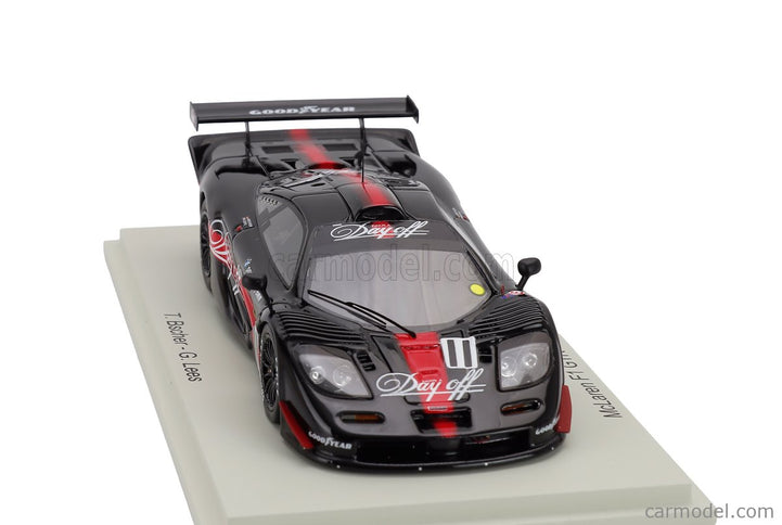 Mclaren F-1 GTR N°11 Víťaz 1000km Monza 1998 Thomas Bscher - Geoff Lees 1:43 Spark Model čierna