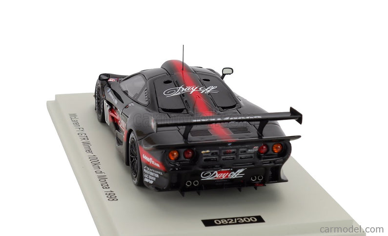 Mclaren F-1 GTR N°11 Víťaz 1000km Monza 1998 Thomas Bscher - Geoff Lees 1:43 Spark Model čierna