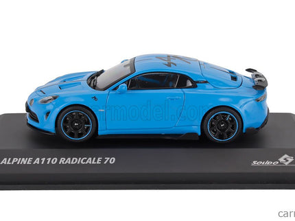 Renault Alpine A110 Radicale 70 Coupe 2024 1:43 Solido modrá