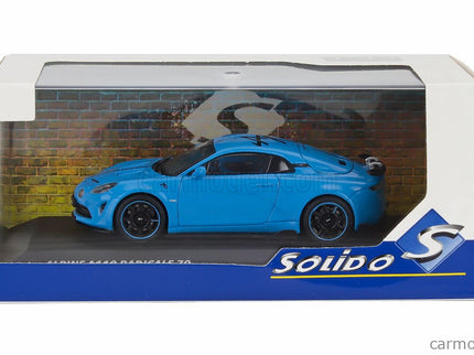 Renault Alpine A110 Radicale 70 Coupe 2024 1:43 Solido modrá